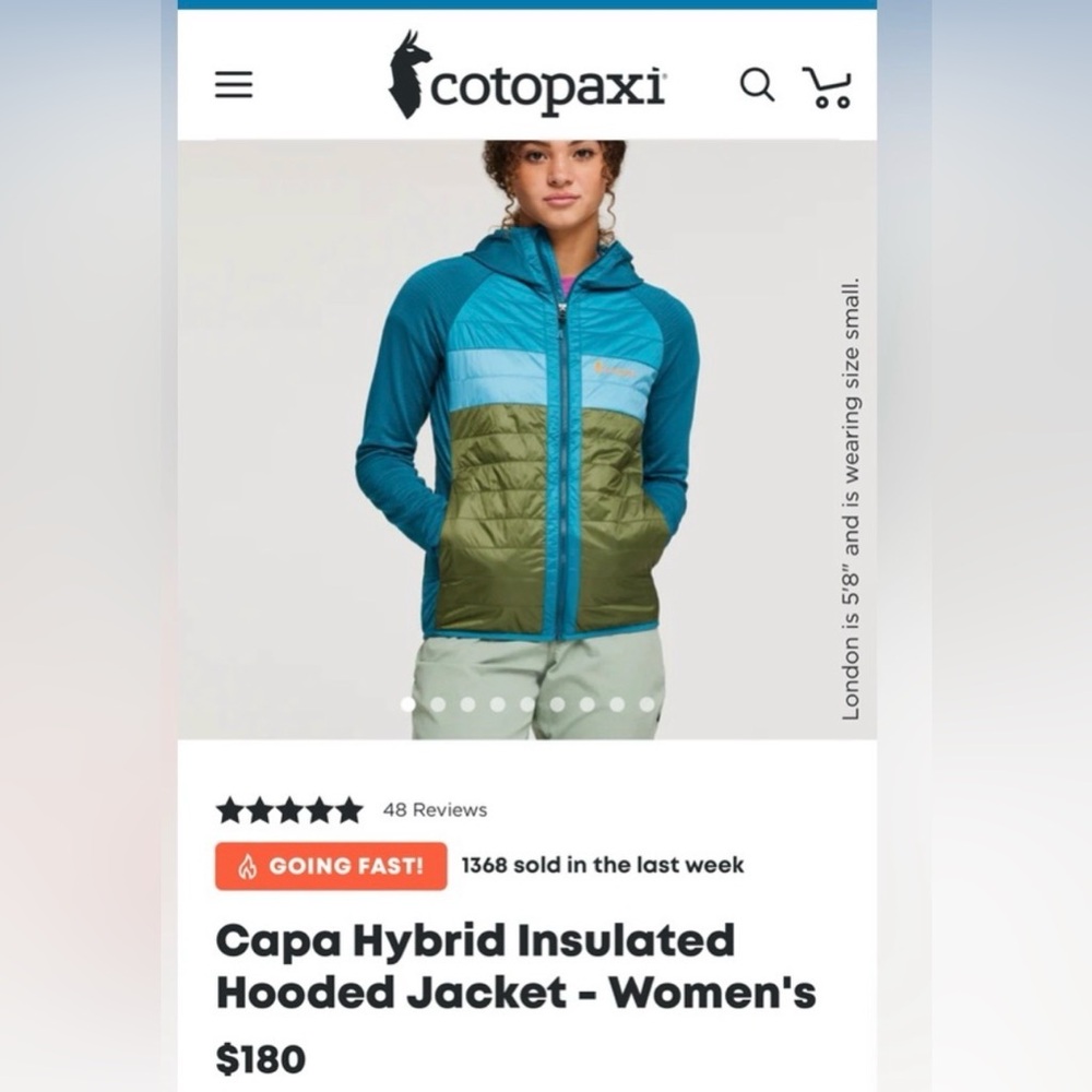 Cotopaxi jacket - image 1